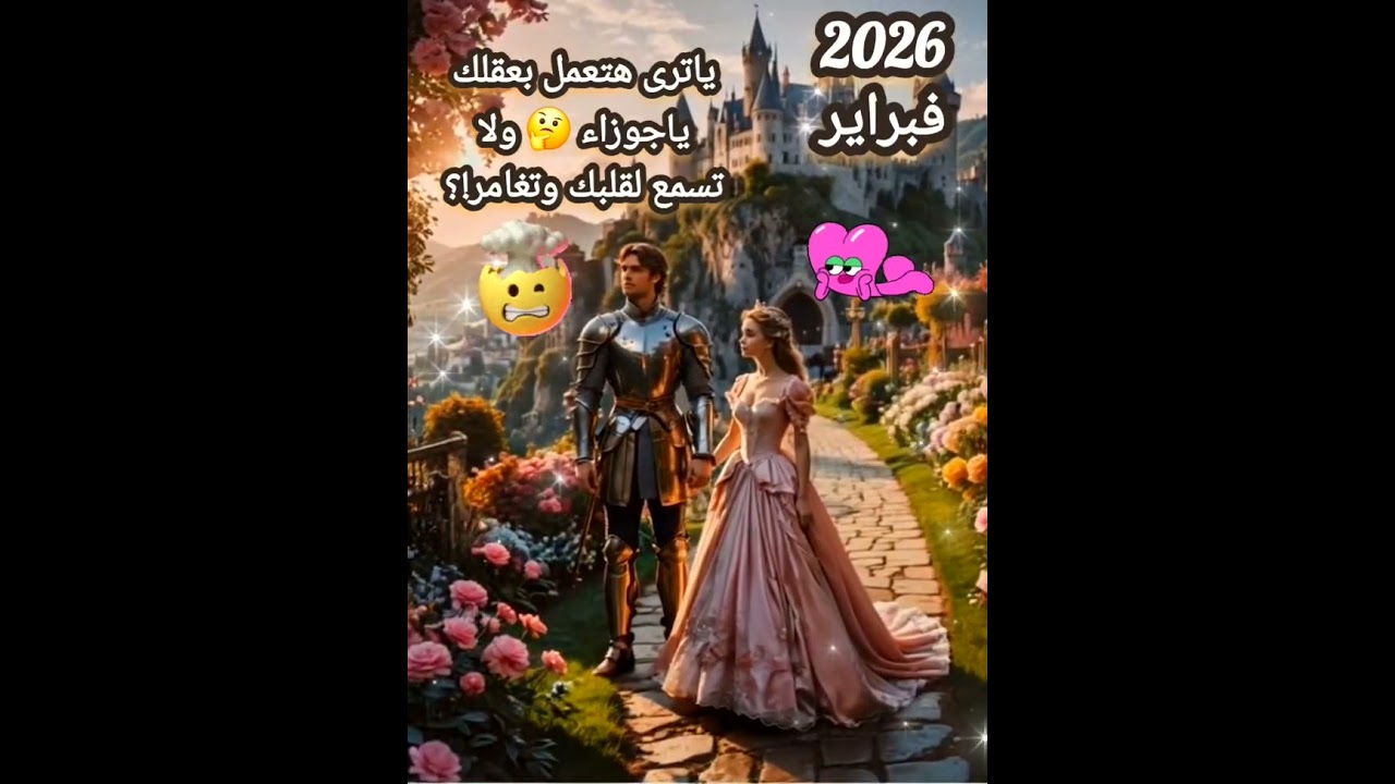 توقعات برج الجوزاء 🎭 لشهر فبراير لعام 2026 م ياترى هتعمل بعقلك 🤔!؟ ولا هتسمع لقلبك🥰💖!!؟؟