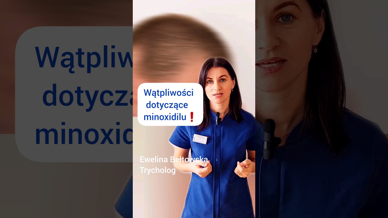 Masz wątpliwości dotyczące stosowania minoxidilu❓️#trycholog #trychologia #włosy #łysienie