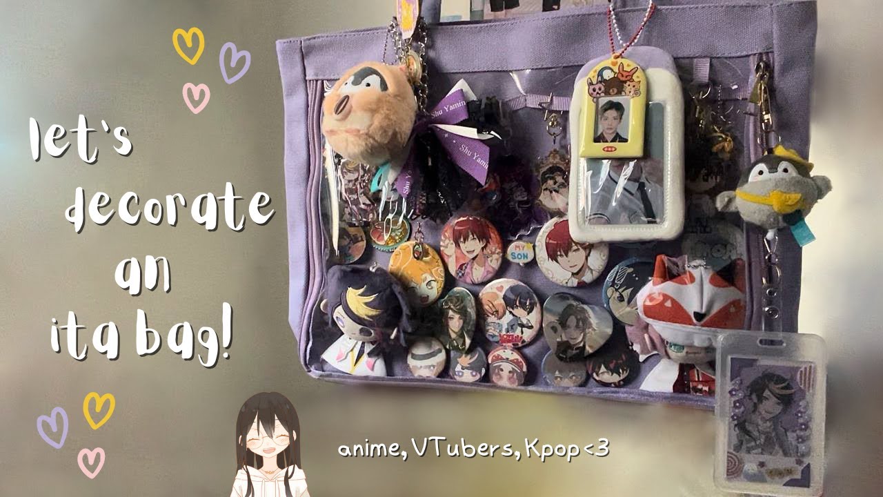 decorating an ita bag :D