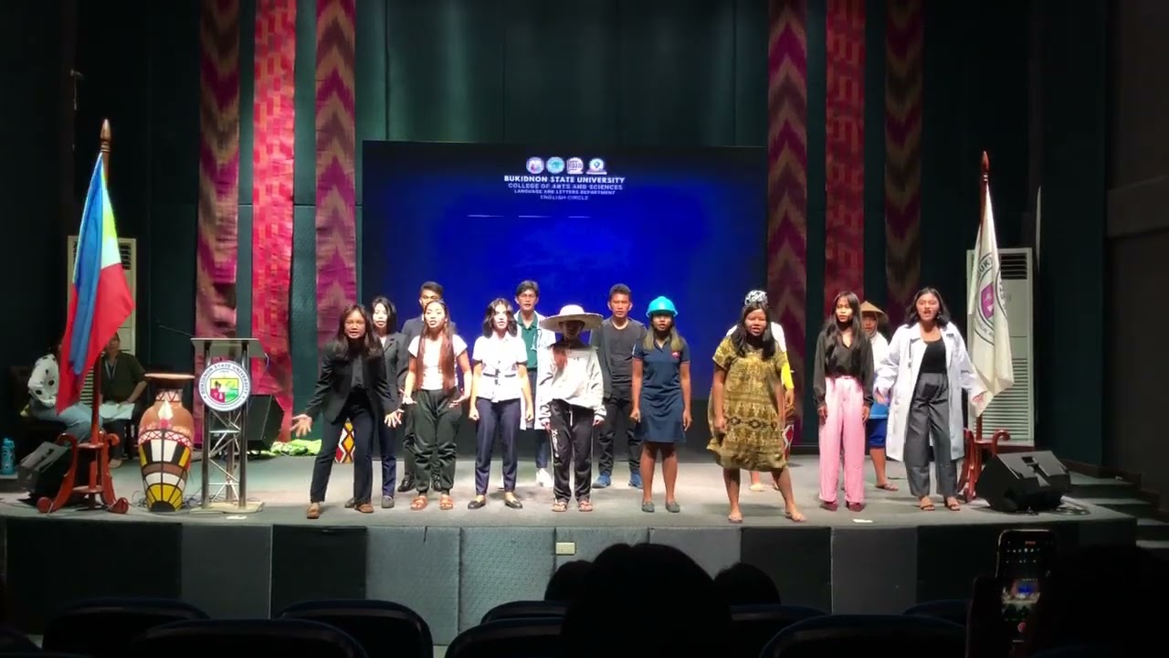 CIVILIZATION VS SAVAGERY SPEECH CHOIR( CHAMPION) -Bukidnon State University PHILO-PRELAW STUDENTS