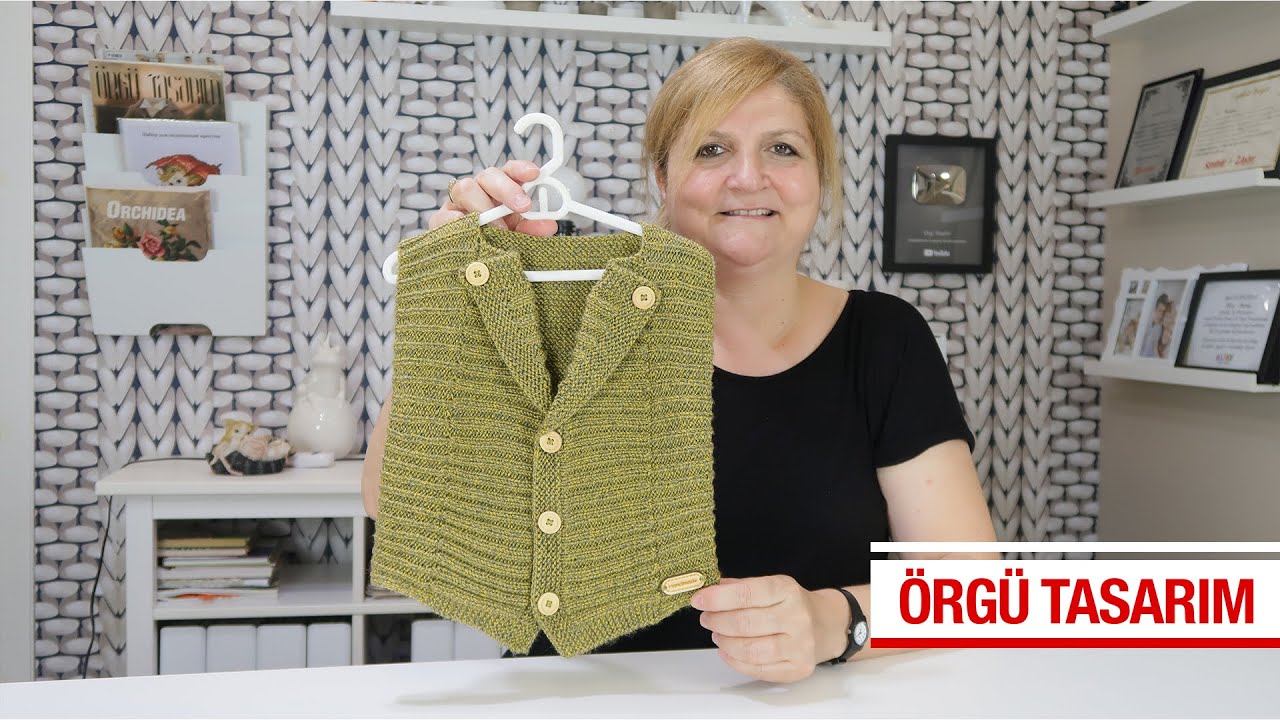 Enine örülen cepken modeli