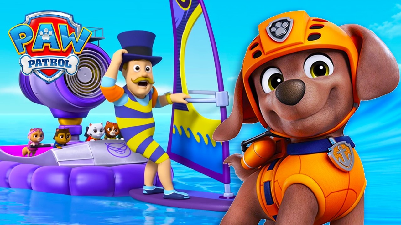 ¡Caos en la carrera de windsurf de Adventure Bay! 🌊 | PAW Patrol | Episodio Español | Compilación