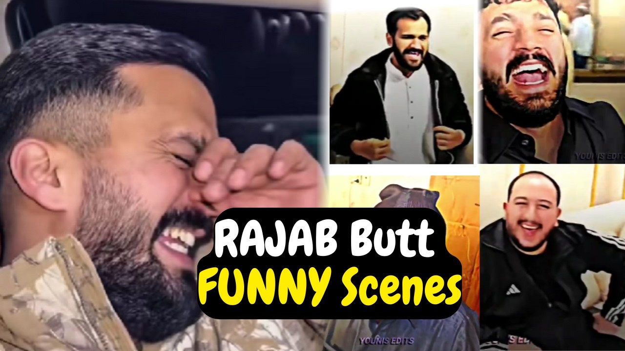 Rajab Butt Funniest Moments 😂 | Non-Stop Comedy