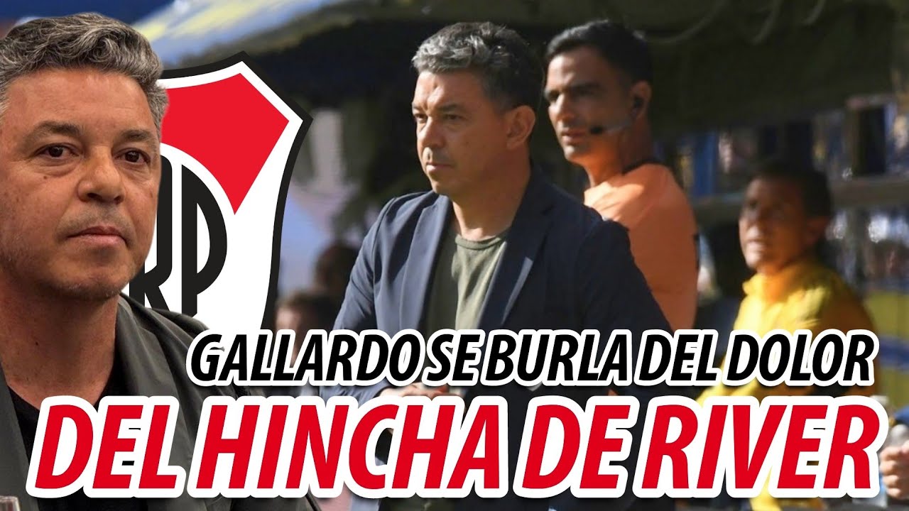 Gallardo volvió a irse sin hablar | Quintero se peleó con un periodista | River en su peor momento!!