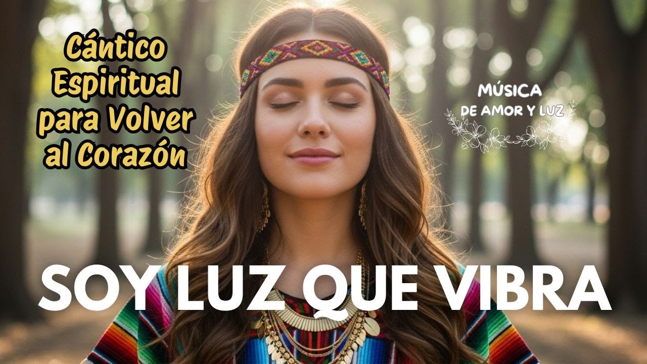 Cántico Sagrado para Sanar el Alma ✨ SOY LUZ QUE VIBRA 💗✨