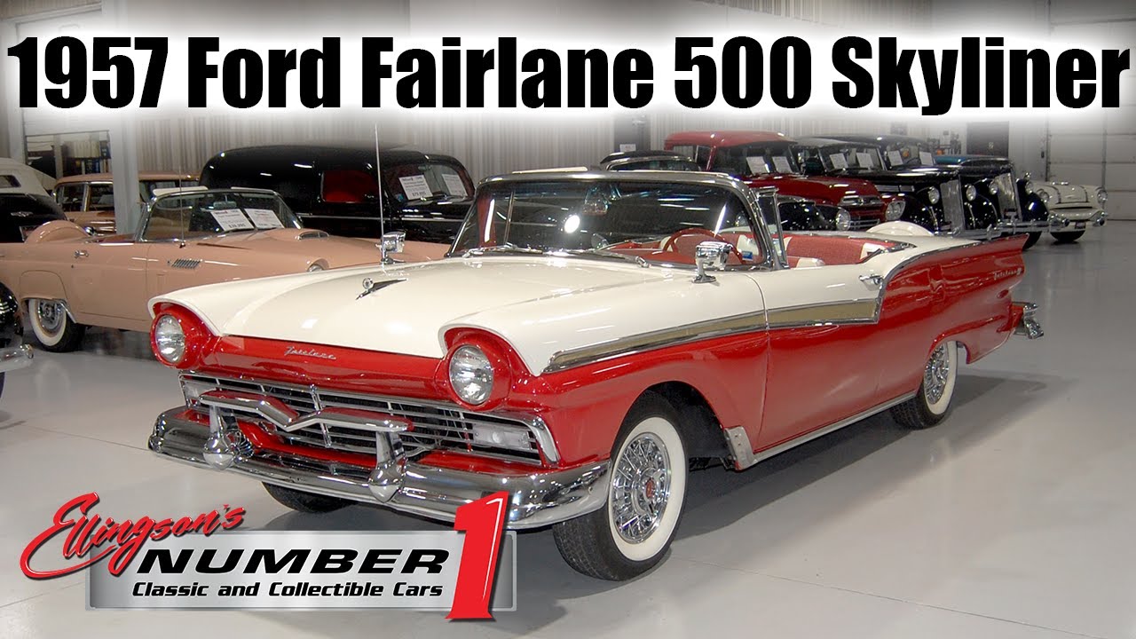 1957 Ford Fairlane 500 Skyliner at Ellingson Motorcars in Rogers, MN