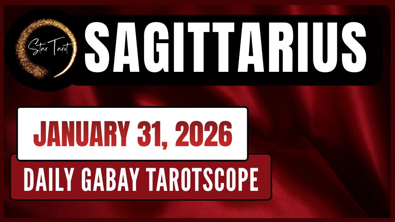 ANO'NG KAILANGAN MONG MALAMAN NGAYON SAGITTARIUS JANUARY 31, 2026  💫DAILY GABAY TAROTSCOPE