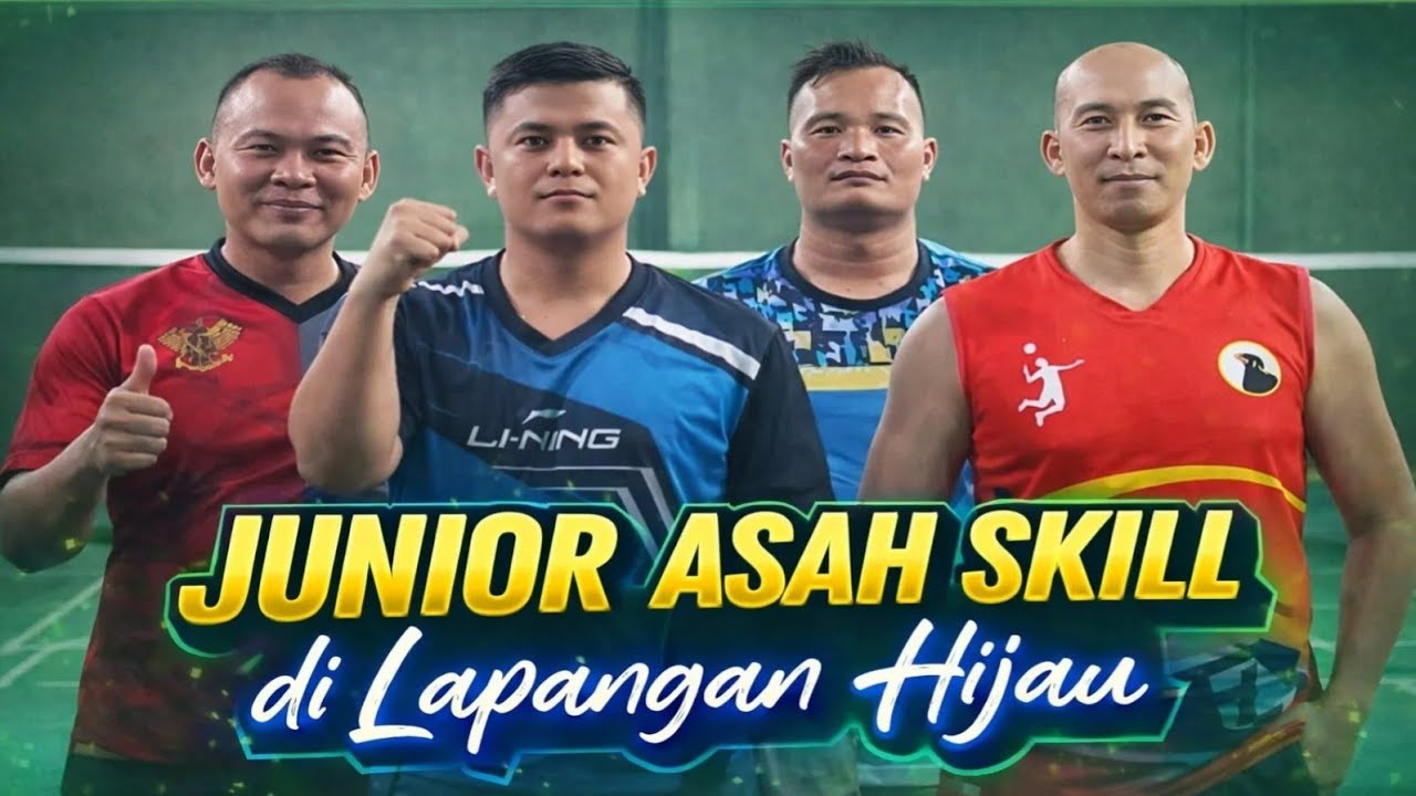 Walau Kalah, Junior Tetap Asah Skill di Lapangan Badminton