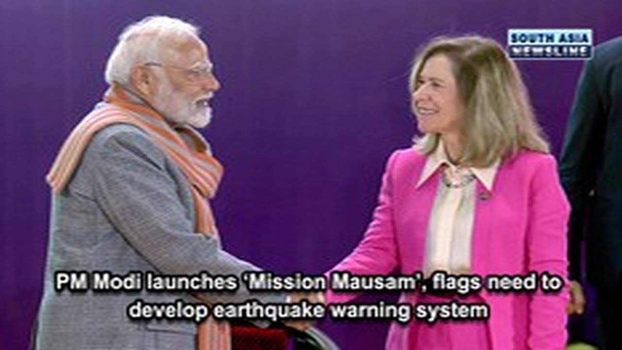 PM Modi launches &lsquo;Mission Mausam&rsquo;, flags need to develop earthquake warning system