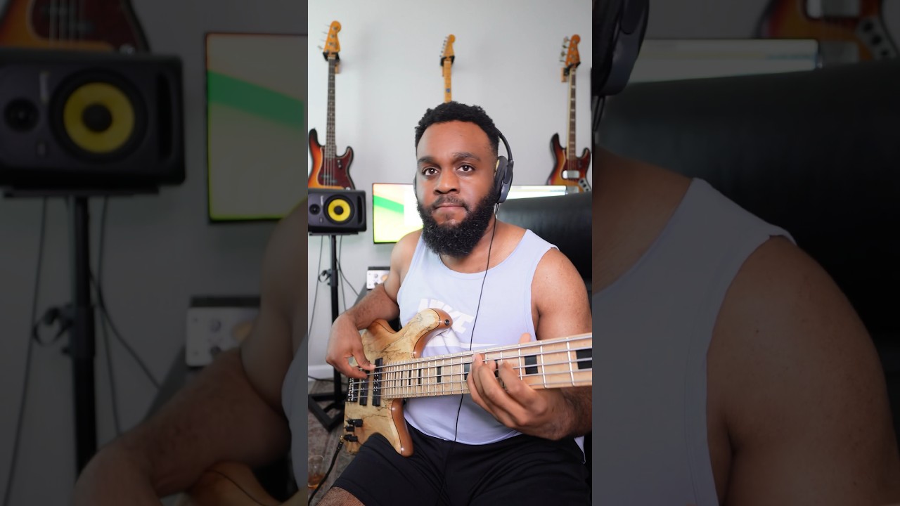 Olatunji &ldquo;Engine Room&rdquo; Bass Cover #soca #trinidad