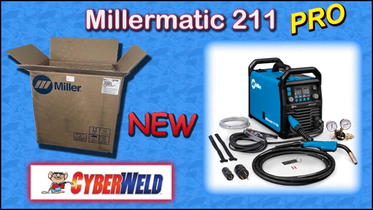 Сварочный аппарат Miller Millermatic 211 Pro MIG: распаковка, сборка и обзор!