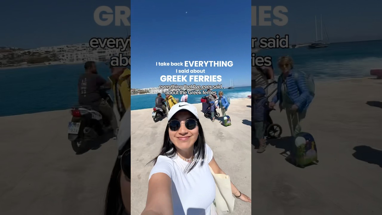 Are Greek ferries really that bad? #greekisland #greekferries #tlbtips