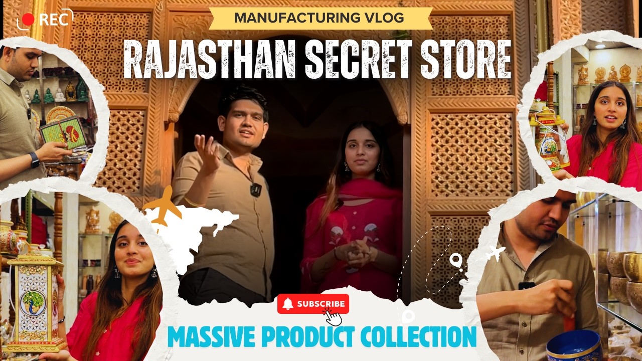 Inside Rajasthan&rsquo;s Biggest Handicraft Manufacturing Unit | Handicraft Business Opportunity 2026
