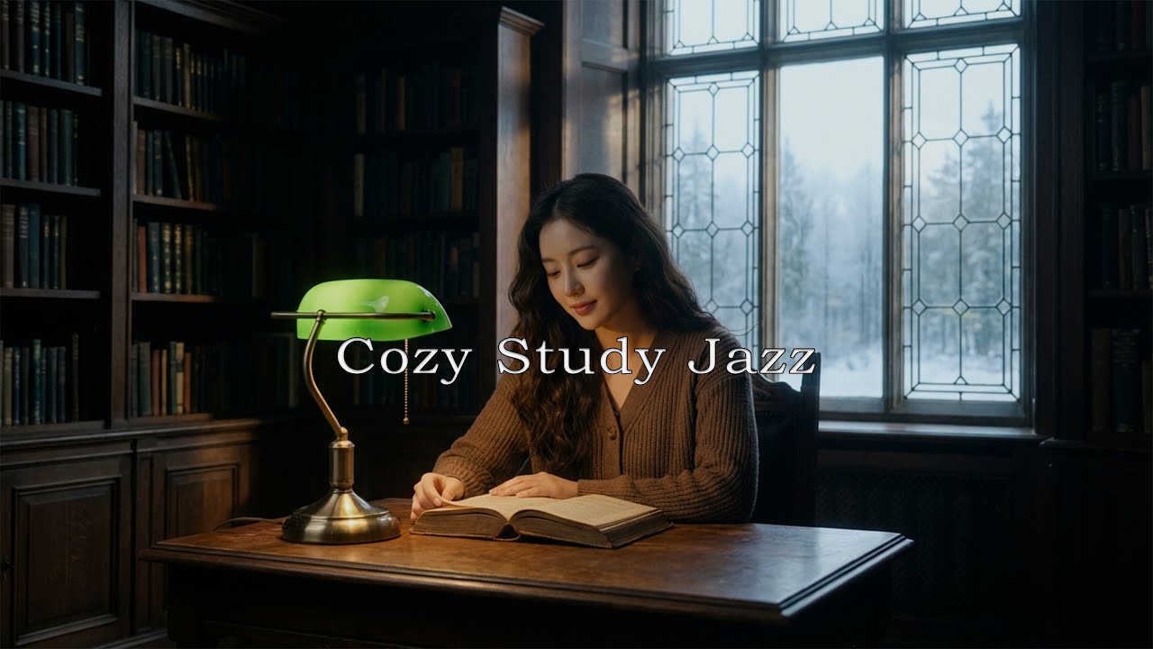 Vintage Vocal Jazz for Winter Nights (2 Hours) ❄️ Cozy Study & Reading Ambience | WIP Jazz Radio