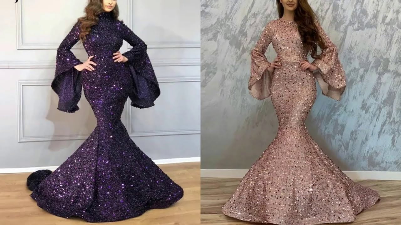 New 2020 Sequin Mermaid Style Dress Design Collection || Beautiful Party Wear Dress Design [English]