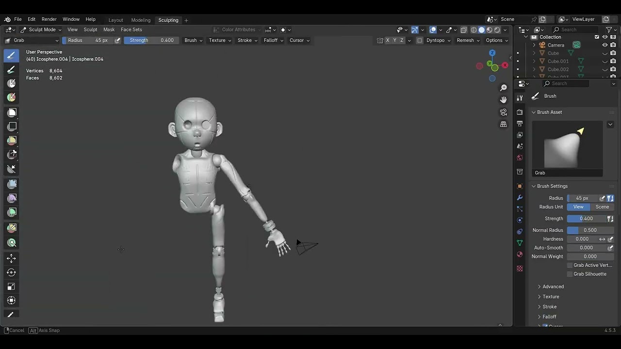 (I) WIP sculpt part 1