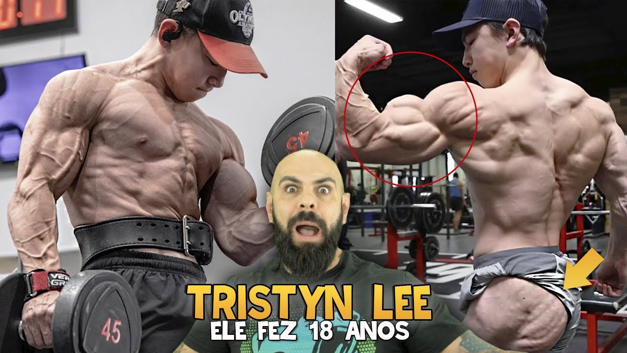 REAGINDO AO TREINO DO MENINO MAIS DEFINIDO DO MUNDO | TRISTYN LEE
