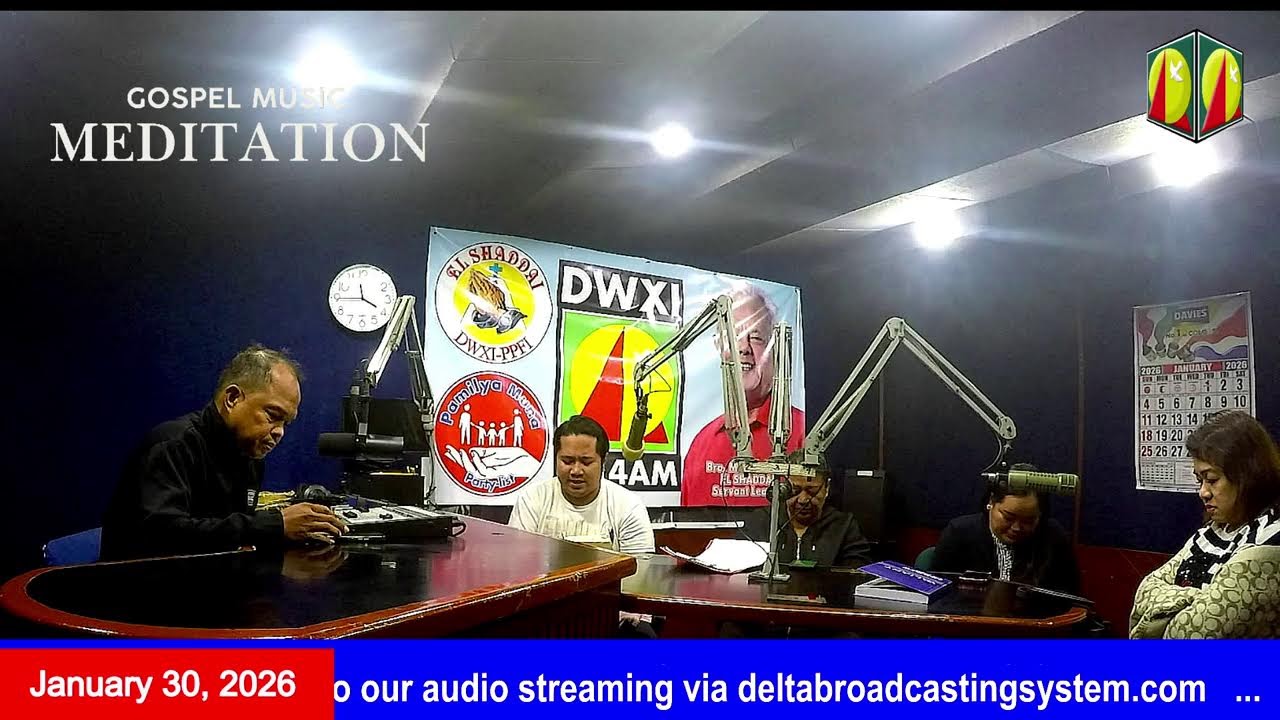 DWXI 1314 AM Live Streaming I Friday (January 30, 2026) #gmmpp