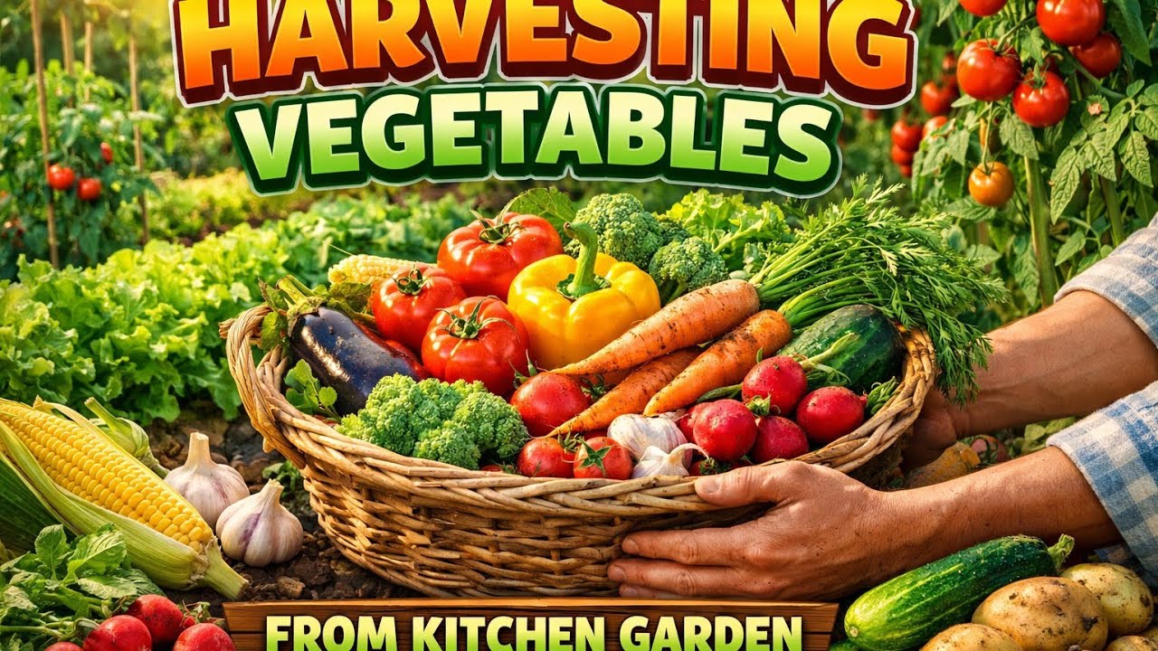 SUNDAY SPECIAL HARVESTING FROM KITCHEN GARDEN