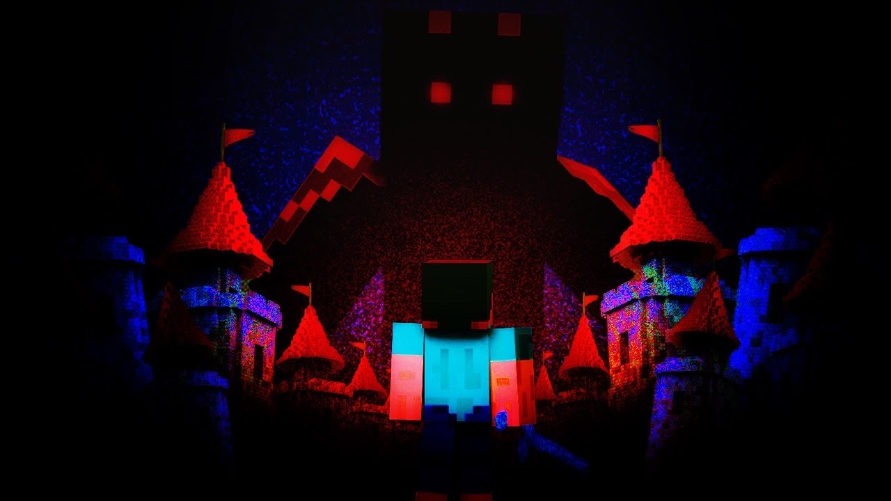 В его мире Minecraft что-то живёт...