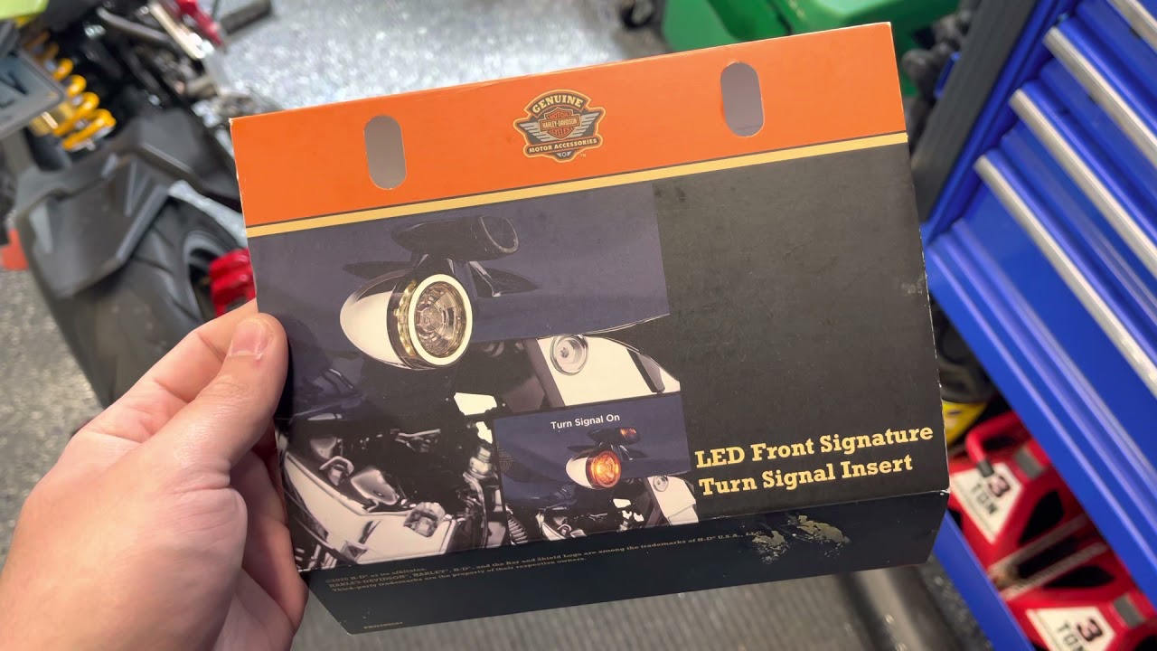 Harley Davidson Front Signature LED Turn Signal Inserts