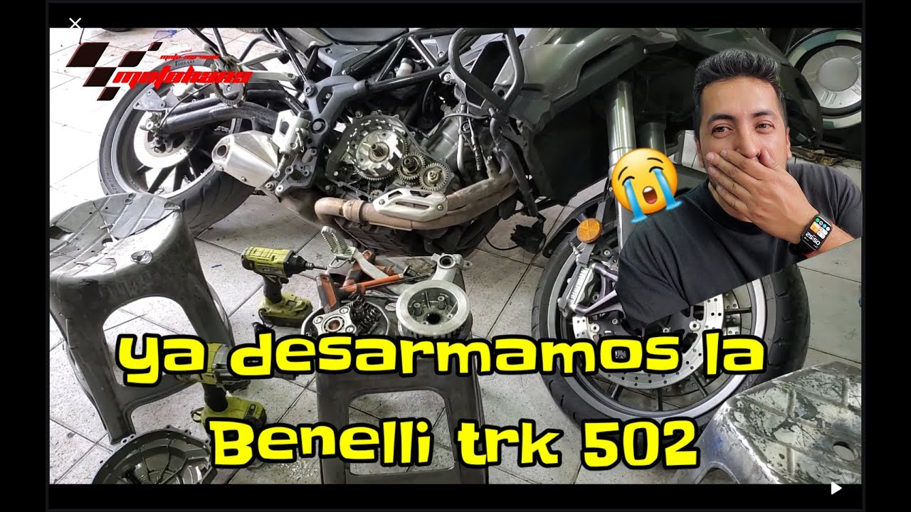 Clutch Benelli trk 502 \\ lo reparamos con pastas de clutch moto de 150 cc