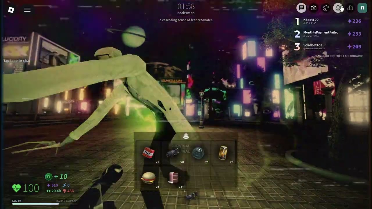 Me getting faster and faster in Nico's nextbots