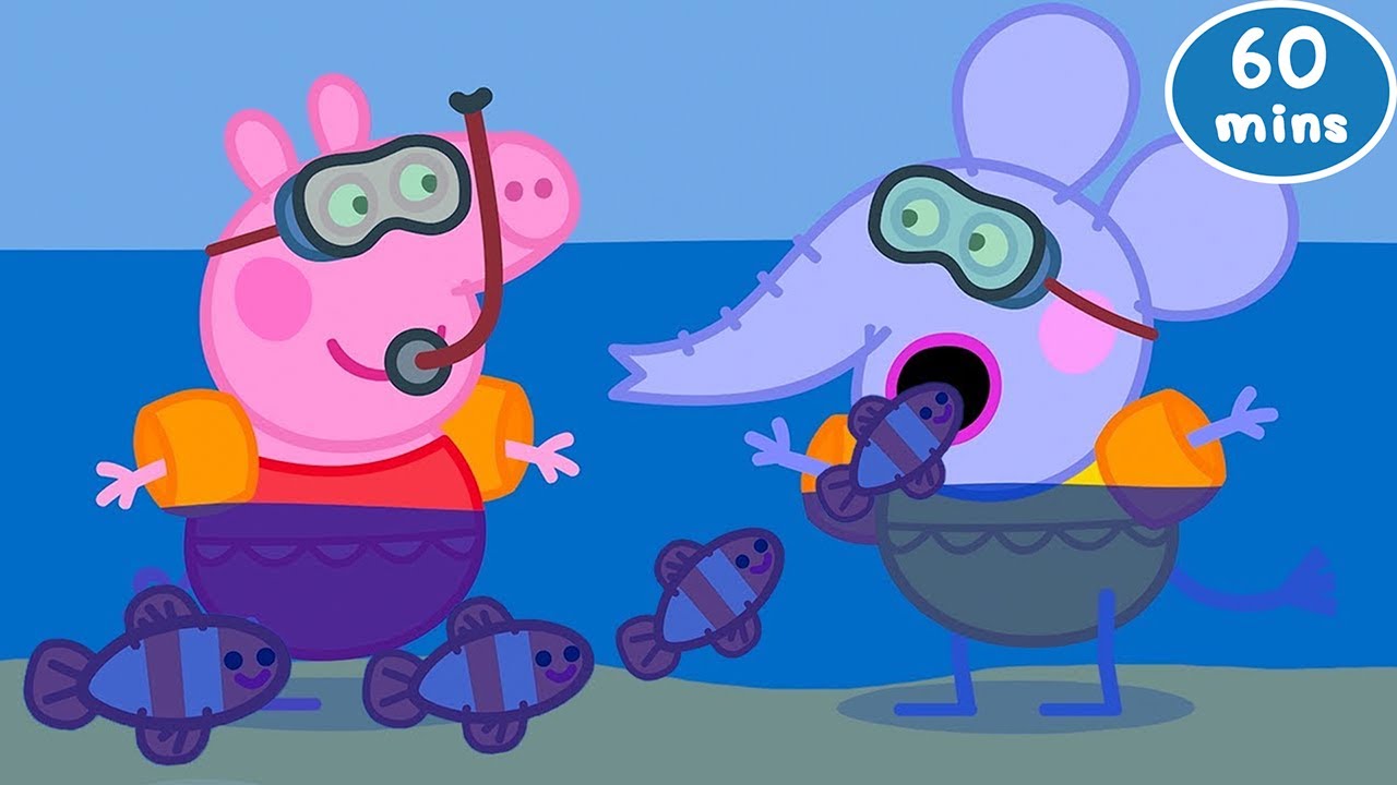 Peppa Loves Fish 🐟 🐷 | Cartoons for Kids | Fun Animation | We Love Peppa Pig