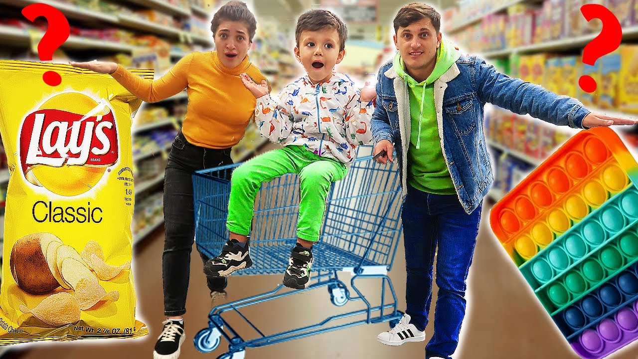 BEBELUȘUL👶 ne controlează CUMPĂRĂTURILE👀/ Erni decide ce CUMPĂRĂM🏬