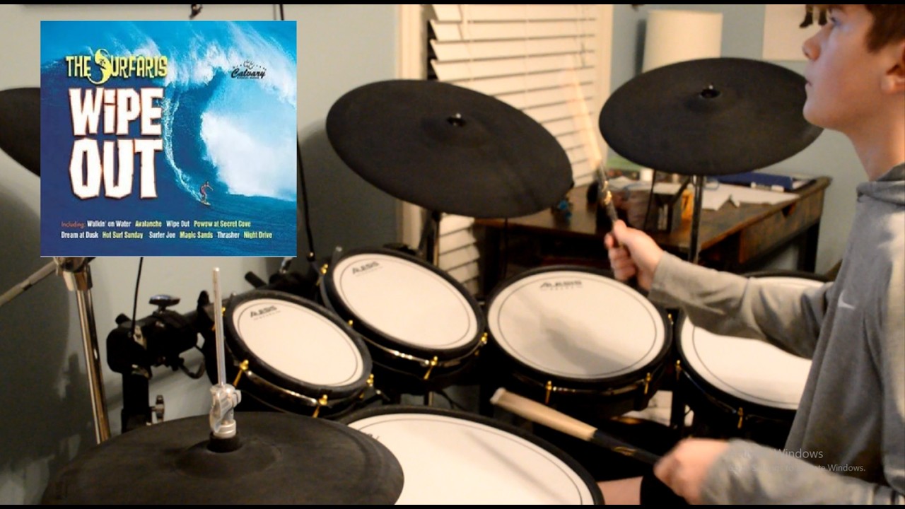 Wipe Out - The Surfaris - Drum Cover