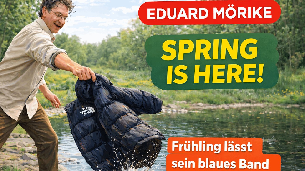 Frühling lässt sein blaues Band | Eduard Mörike | Modern Poetry Soundtrack 4K | dj Klass1k