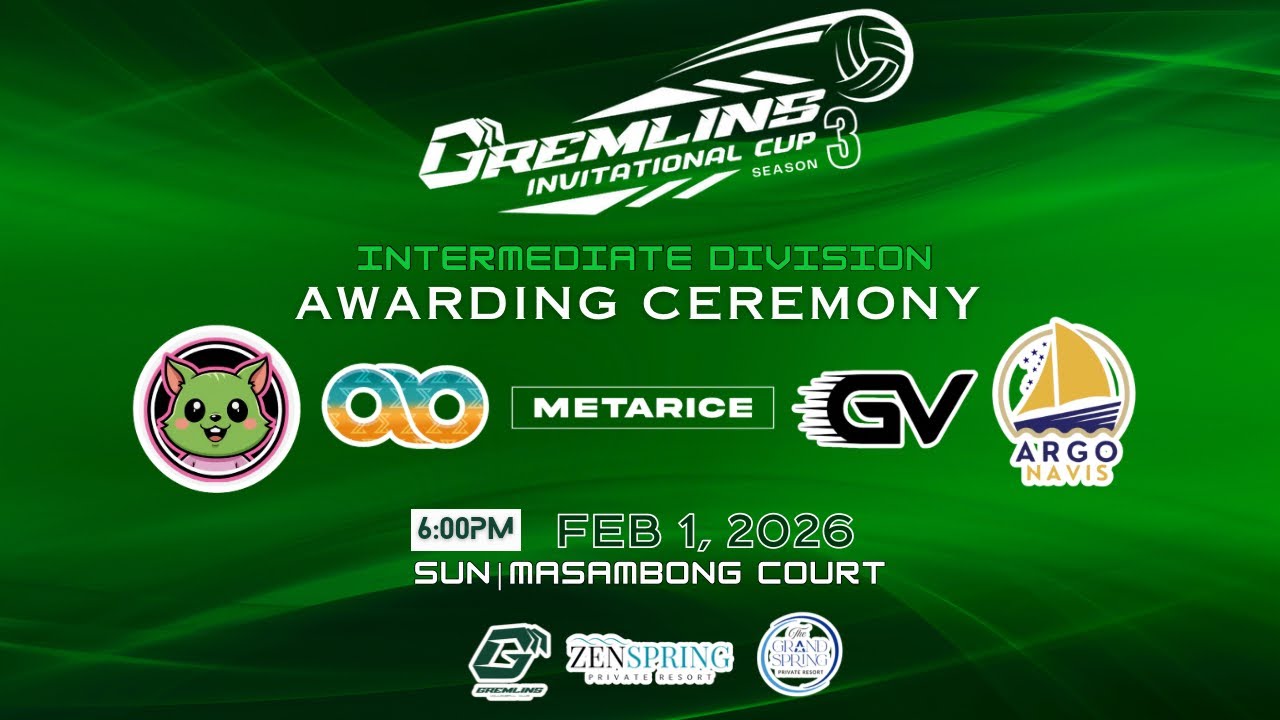 AWARDING CEREMONY | GREMLINS INVITATIONAL CUP SEASON 3