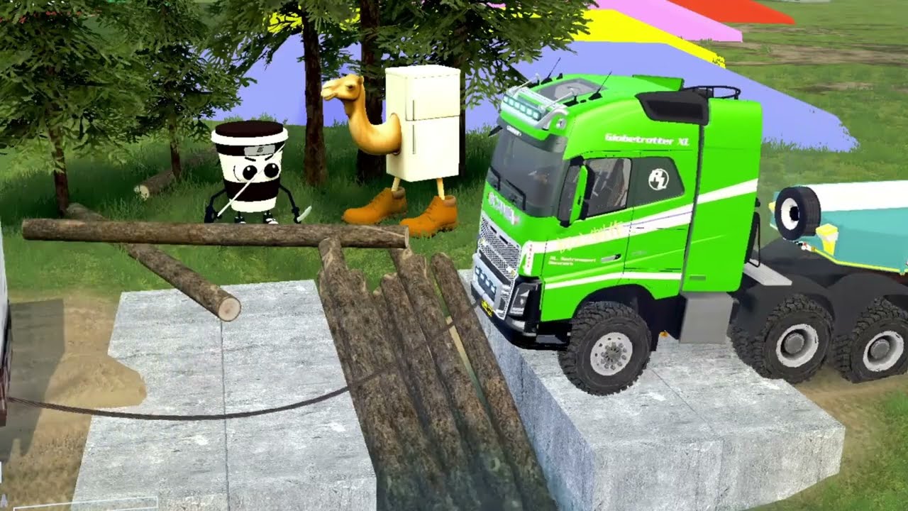 Spintires: Mudrunner Mod Truck | Driver Skills Gameplay | Game Daily 012 #mudrunner #spintires