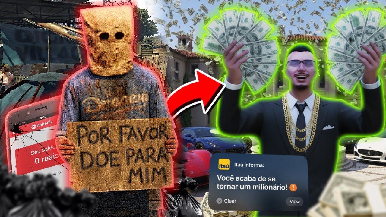 Dropping lots of money in famous TikTok cities in GTA RP #fivem #modmenu #antirp