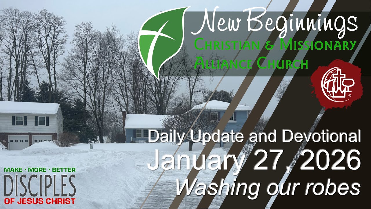 January 27, 2026 Daily Update and Devotional