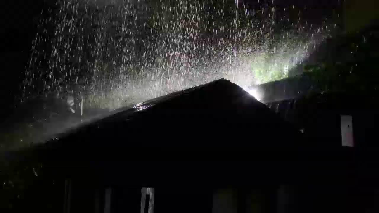 Pure Rain Sounds on Tin Roof for Peaceful Sleep