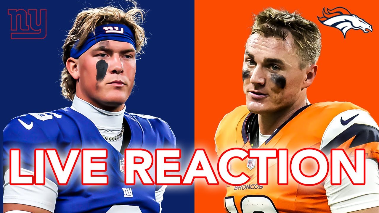 S**k it Perna! Giants vs. Broncos Live REACTION