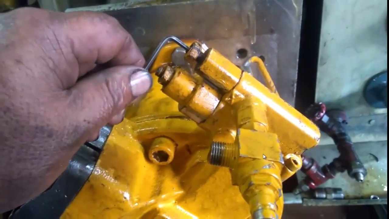 خطوات عملية ضبط Load Sensing في المضخات المتغيرة الازاحة ..هيدروليك ونيوماتيك ا