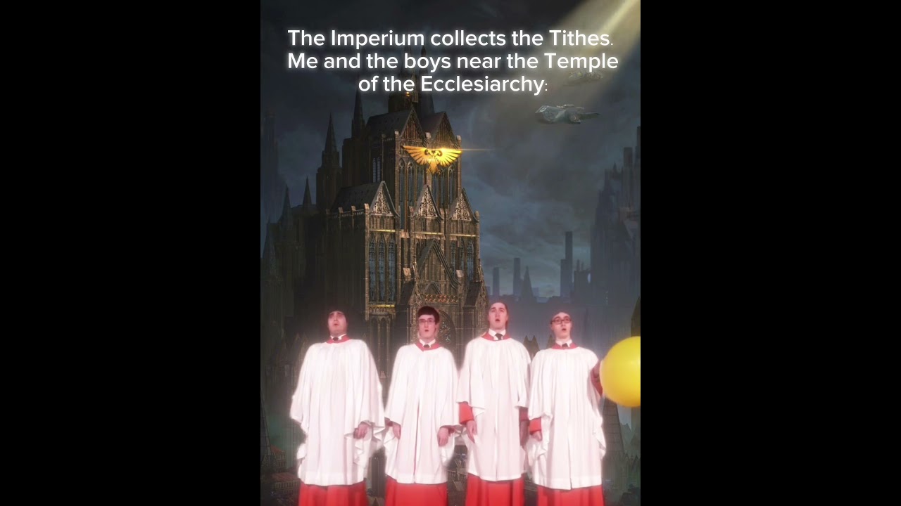 The Tithes Imperial Cult #warhammer #warhammer40k #warhammer40000 #imperialcult #ecclesiarchy #memes