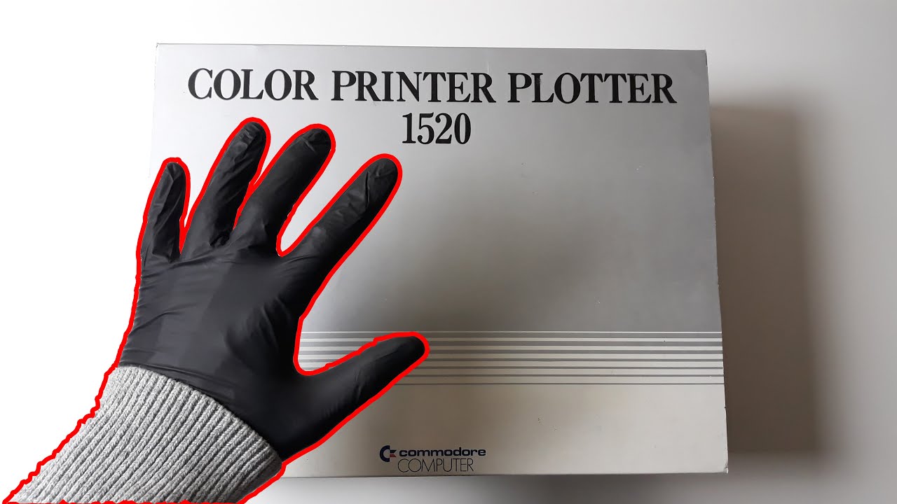 NOS 1520 Commodore Plotter Printer Unboxing | ASMR Unboxing