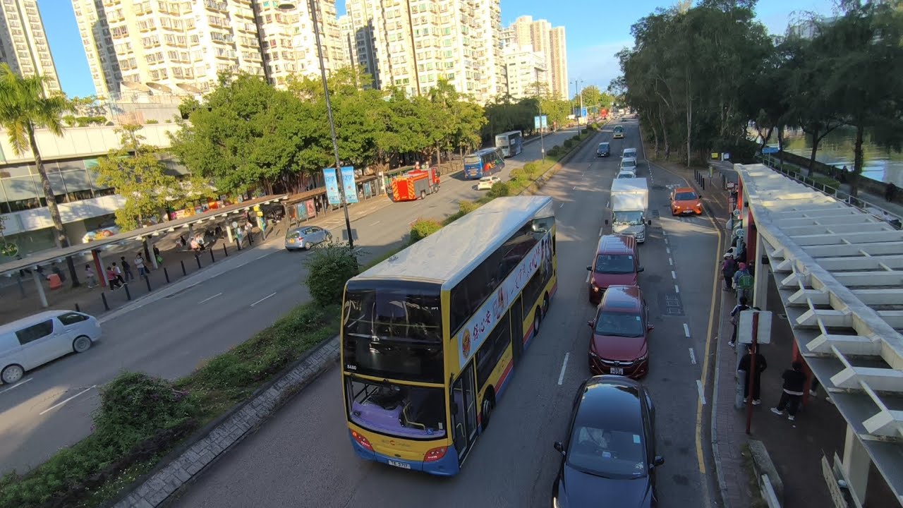 [road diversion]CTB route 79 Enviro500MMC TE5717(8480)Lek Yuen Estate to Tai Po Mega Mall 