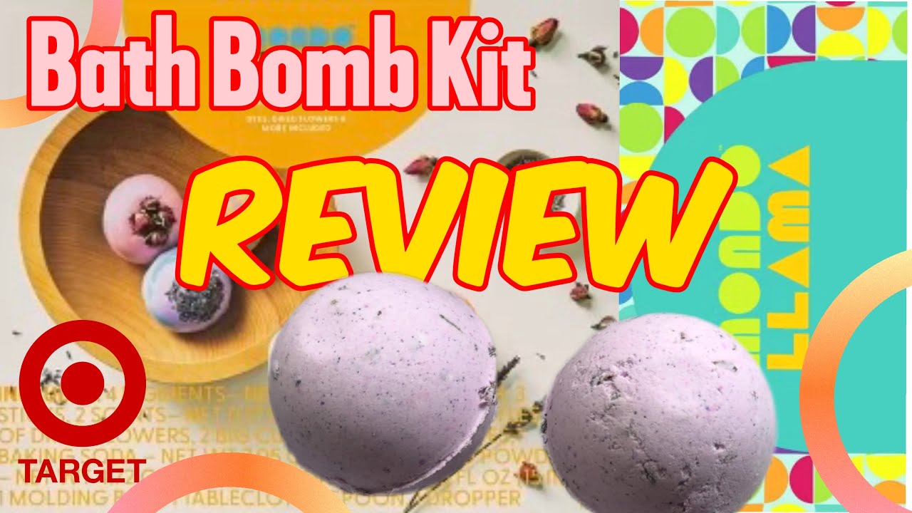 Is it worth it? MONDO LLAMA target brand diy bath bomb kit review