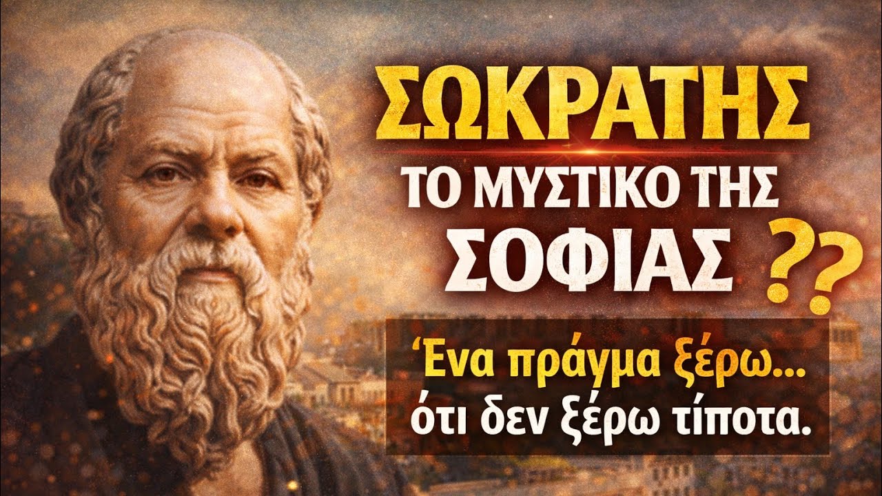 Σωκράτης: Το Μυστικό της Σοφίας που Λίγοι Καταλαβαίνουν