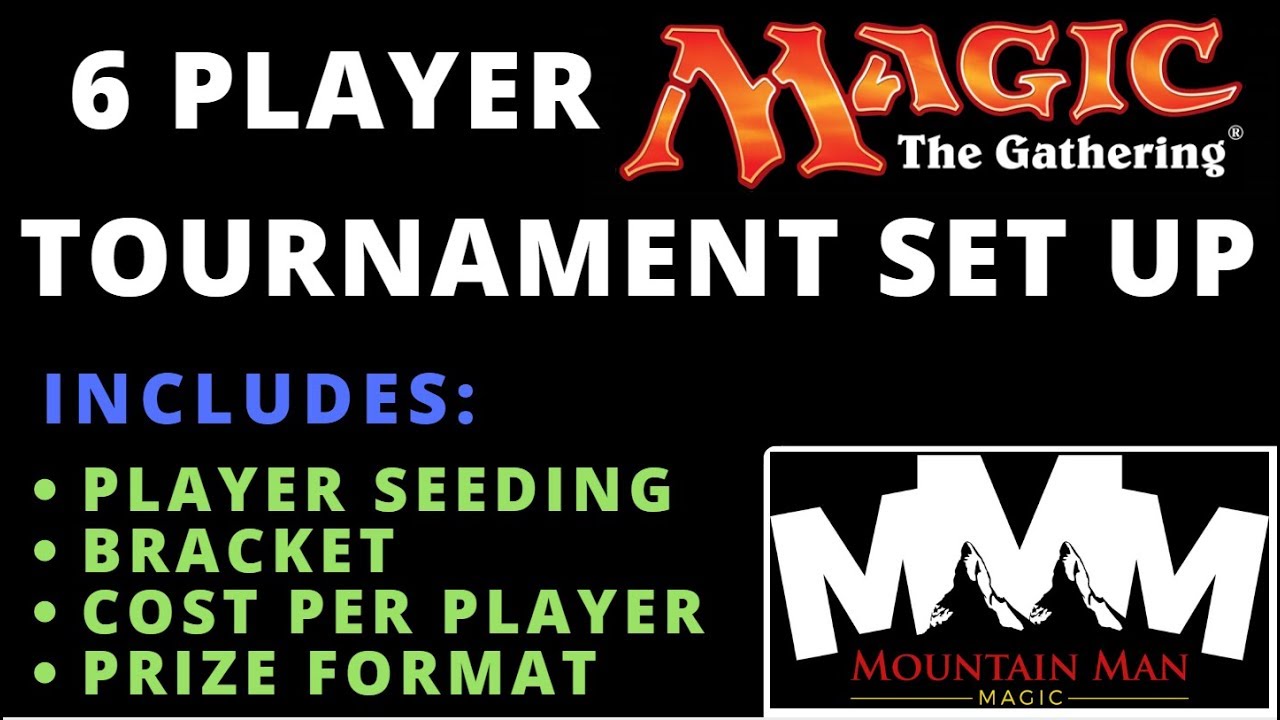 6 Player Magic: The Gathering Tournament Format - Works Great for Friends and Beginners!