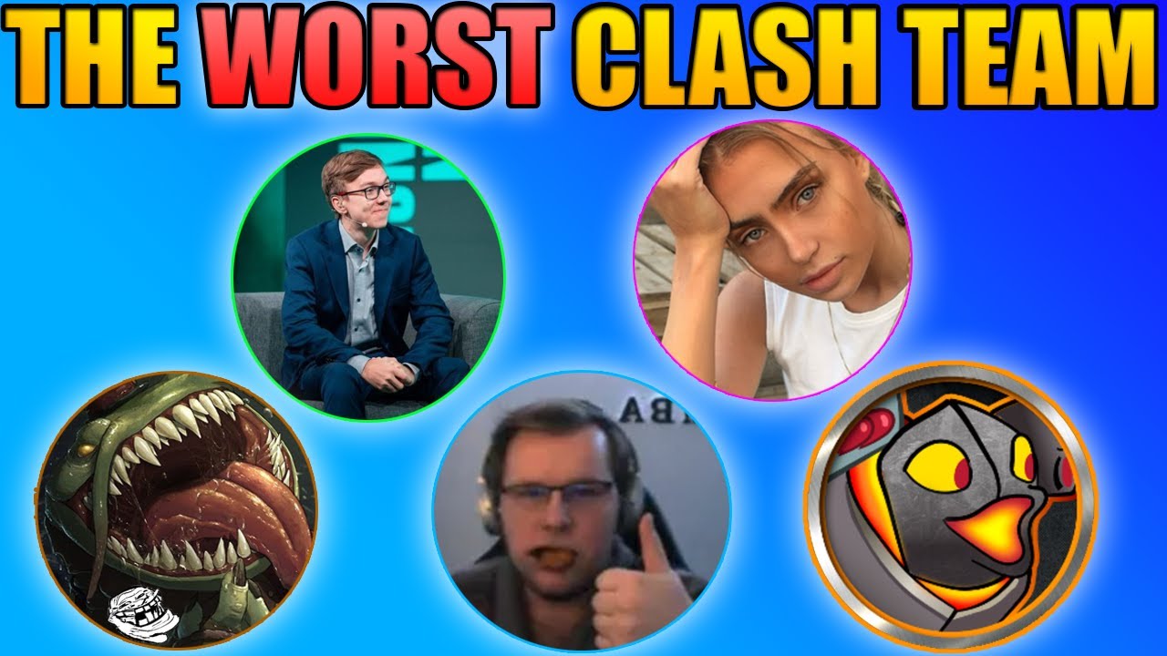 THE WORST CLASH TEAM EVER💀