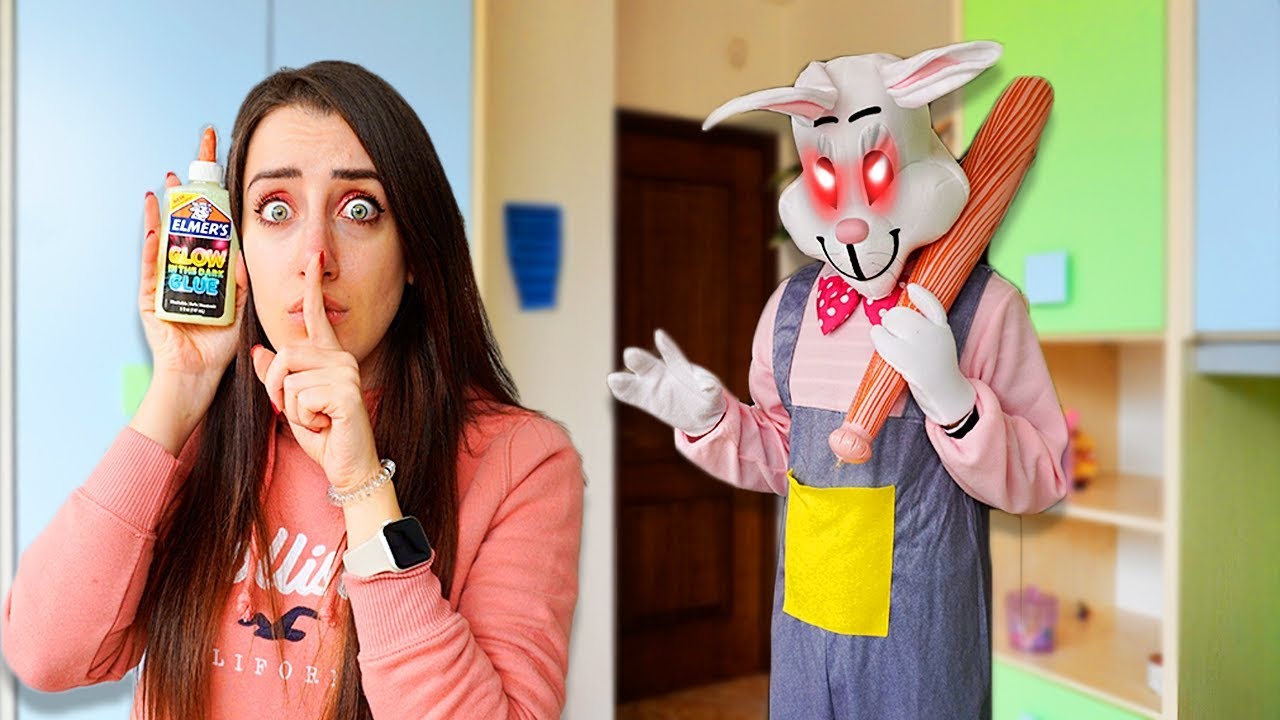 TROVA GLI INGREDIENTI SLIME NASCOSTI DAL CONIGLIO CATTIVO!!!