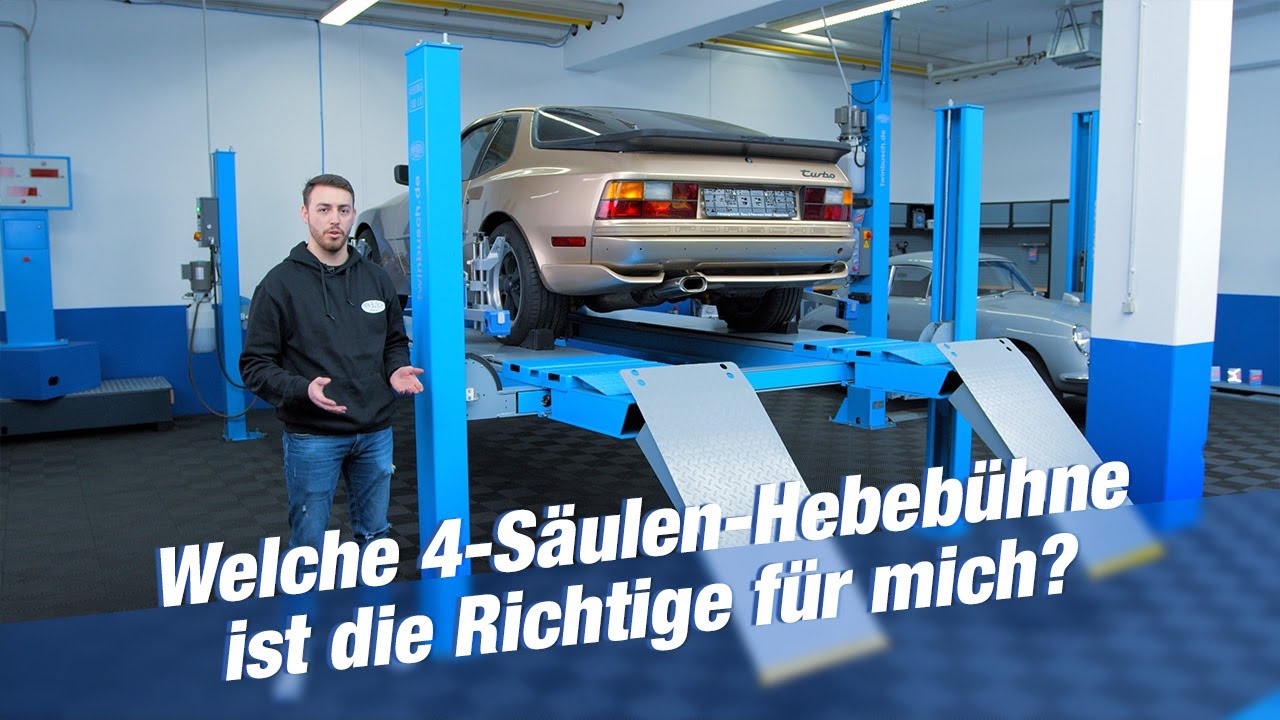 4 Säulen-Hebebühnen - Produktberatung von TWIN BUSCH®