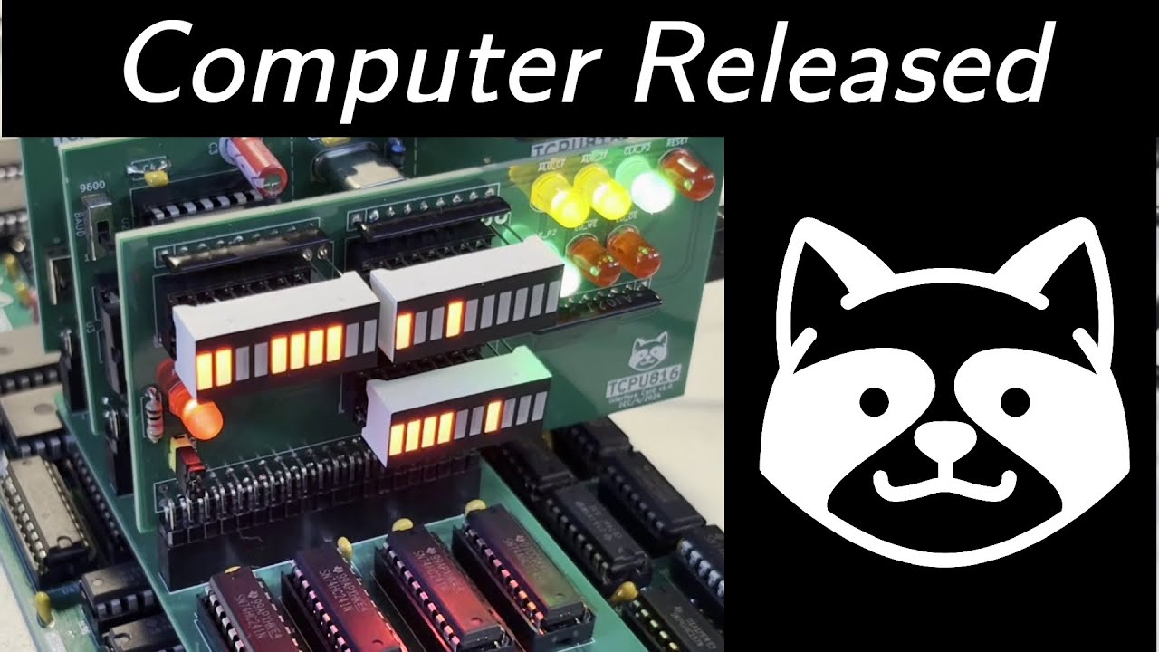 TCPU816 - 8-bit TTL computer update + release!