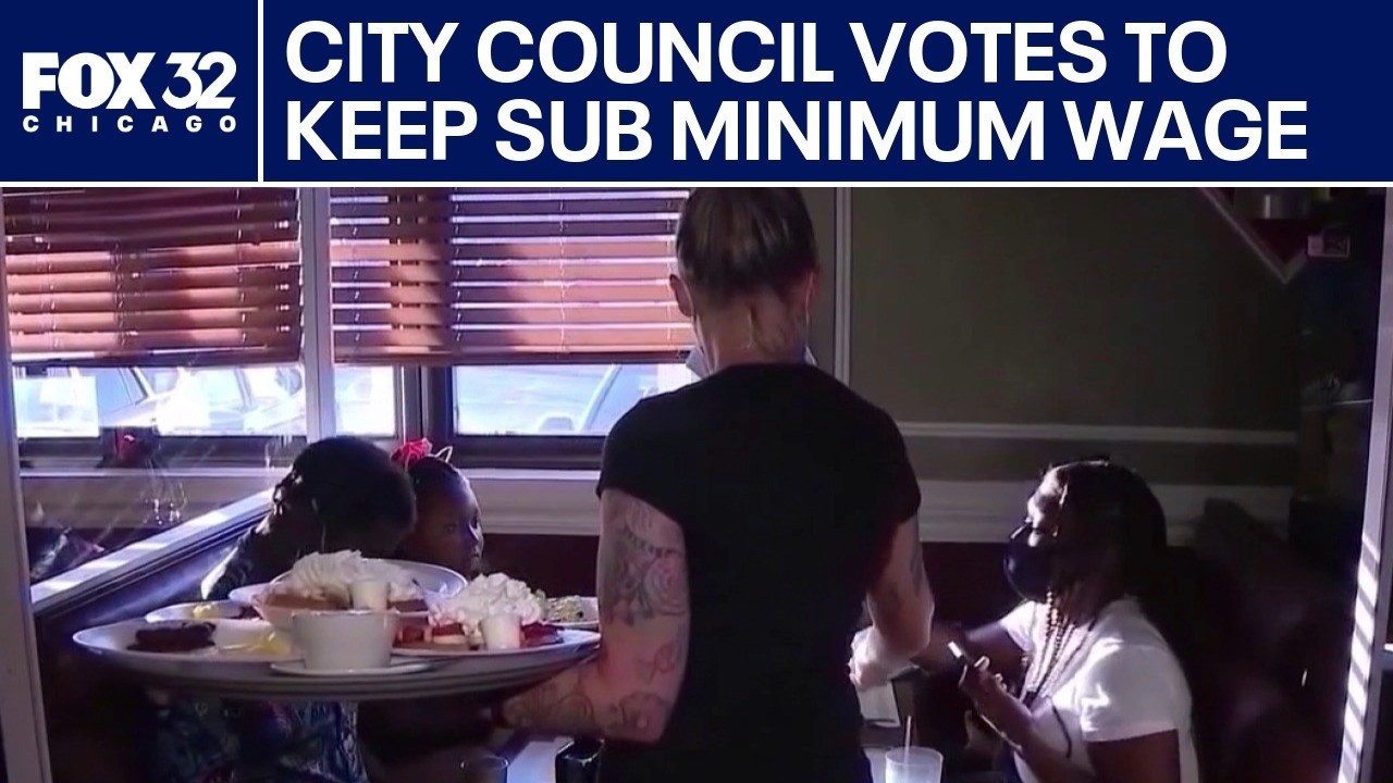 Chicago City Council votes to keep subminimum wage for tipped workers