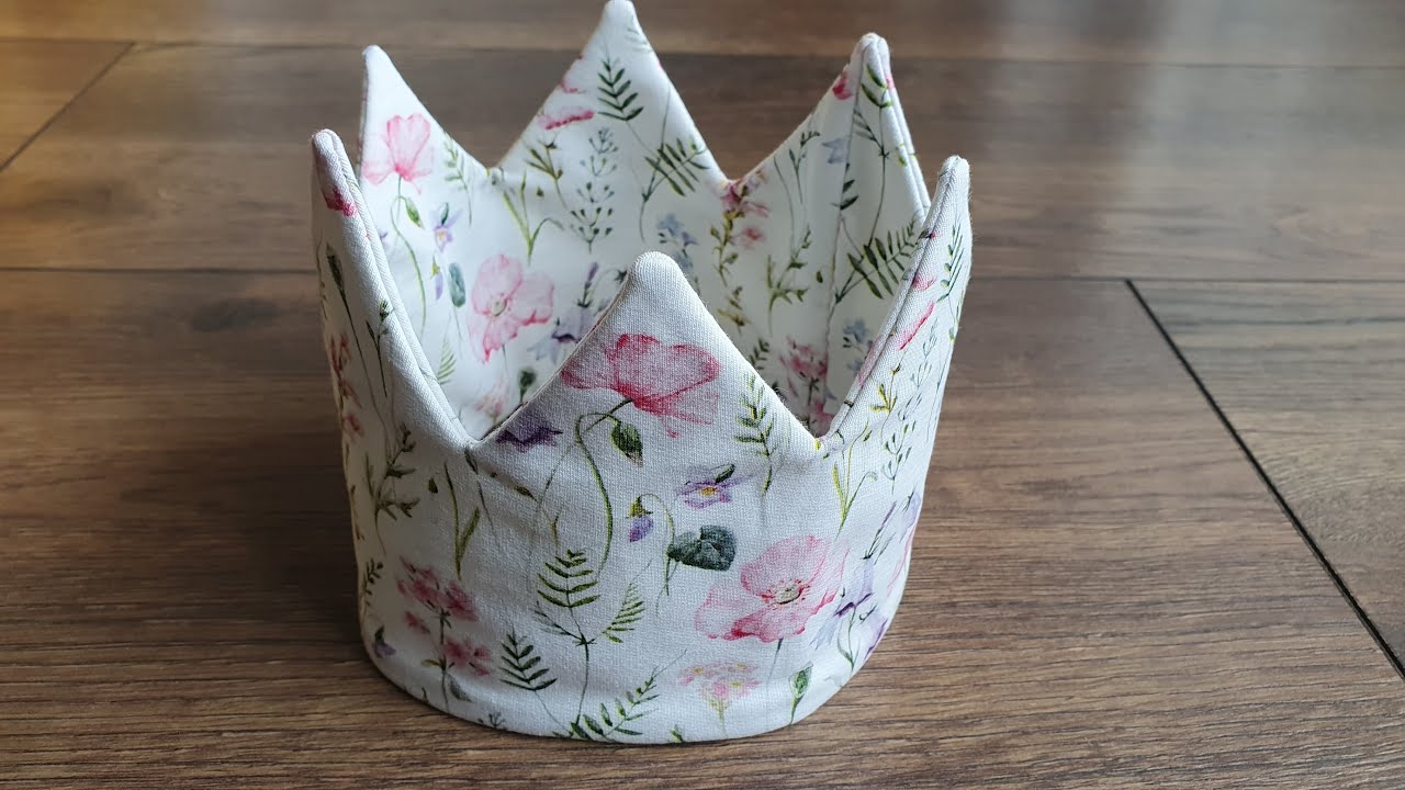How to make a headband CROWN step by step | Ako ušiť čelenku KORUNKU krok za krokom
